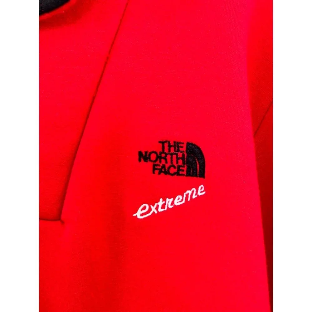Vintage 90s North Face TNF Extreme Gear Fleece Henley Sweater Adult Size‎ M/L